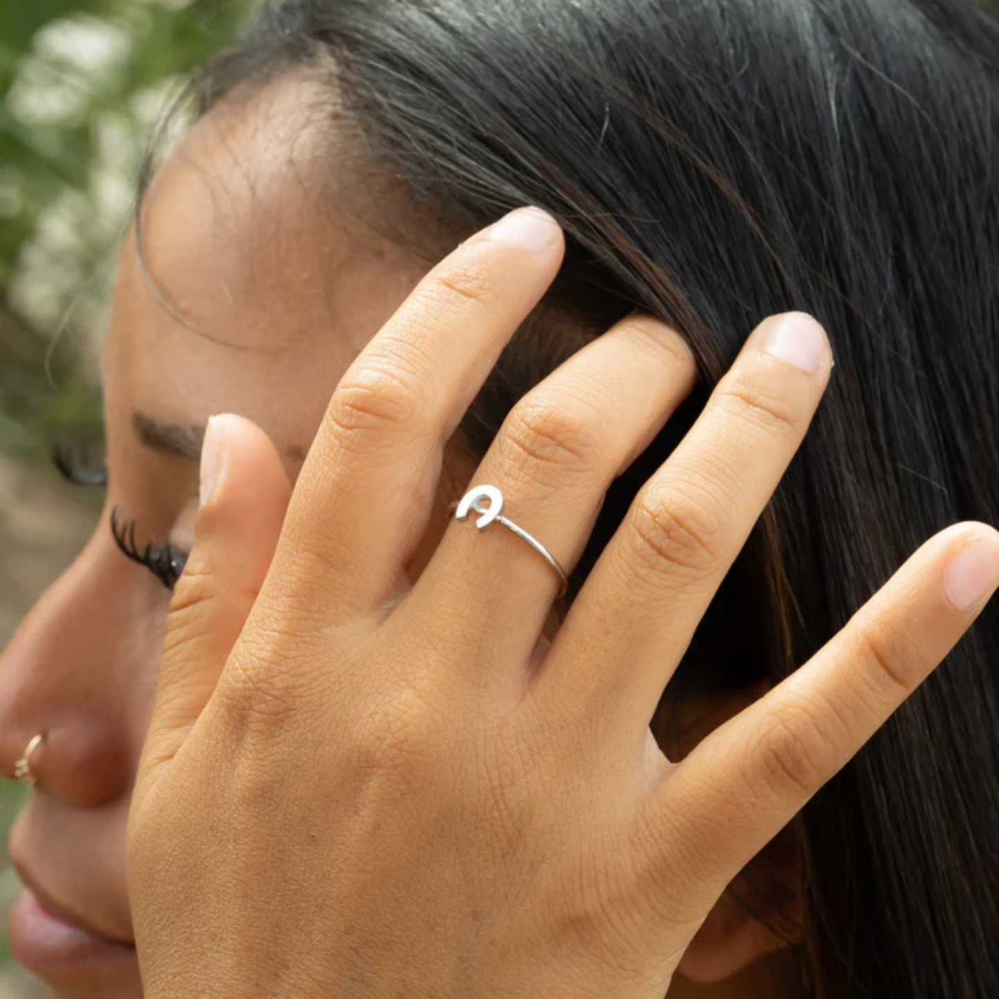 Horseshoe Stacking Ring