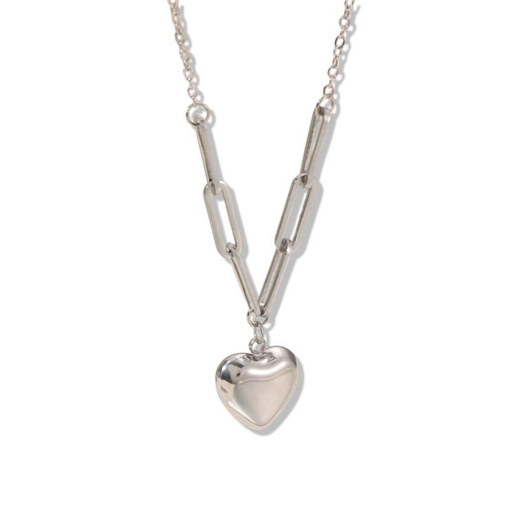 Puffy Heart Necklace