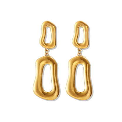 Open Abstract Earrings
