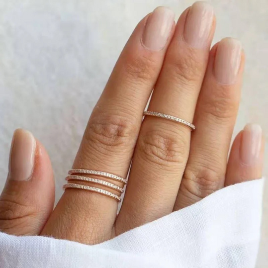 Pavé Stacking Ring