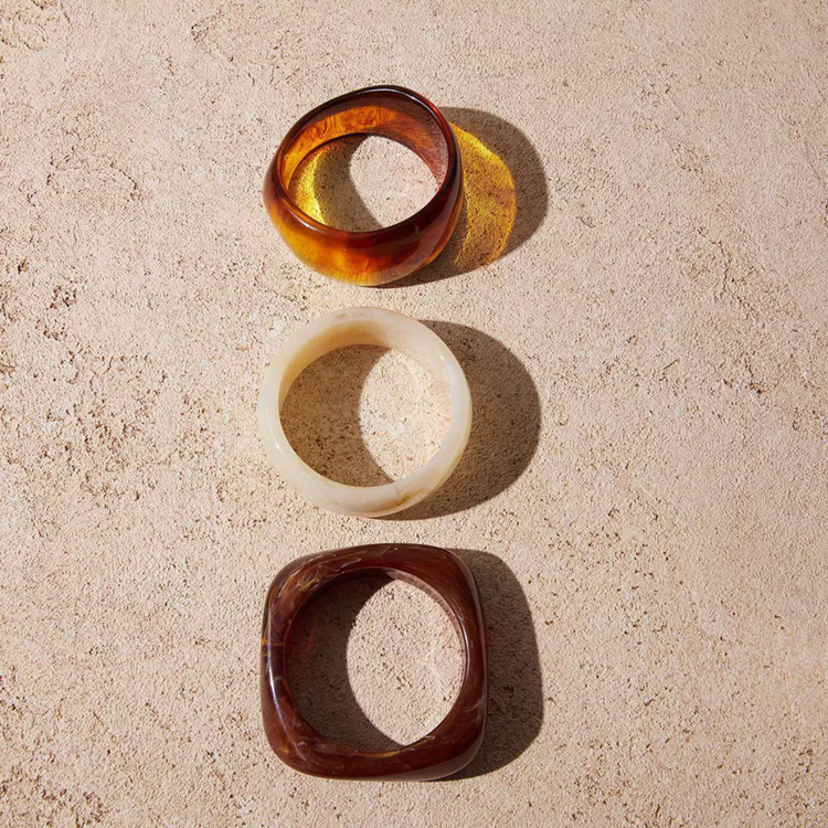 Chunky Resin Bangles