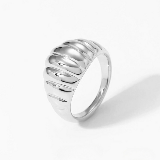 Ribbed Dome Ring