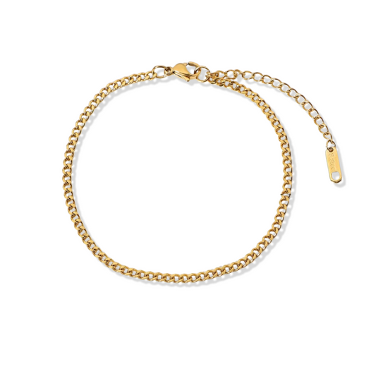 Slim Curb Chain Anklet