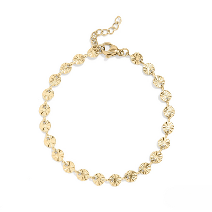Sunburst Chain Bracelet