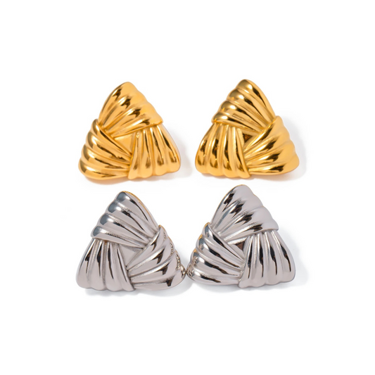 Triad Stud Earrings