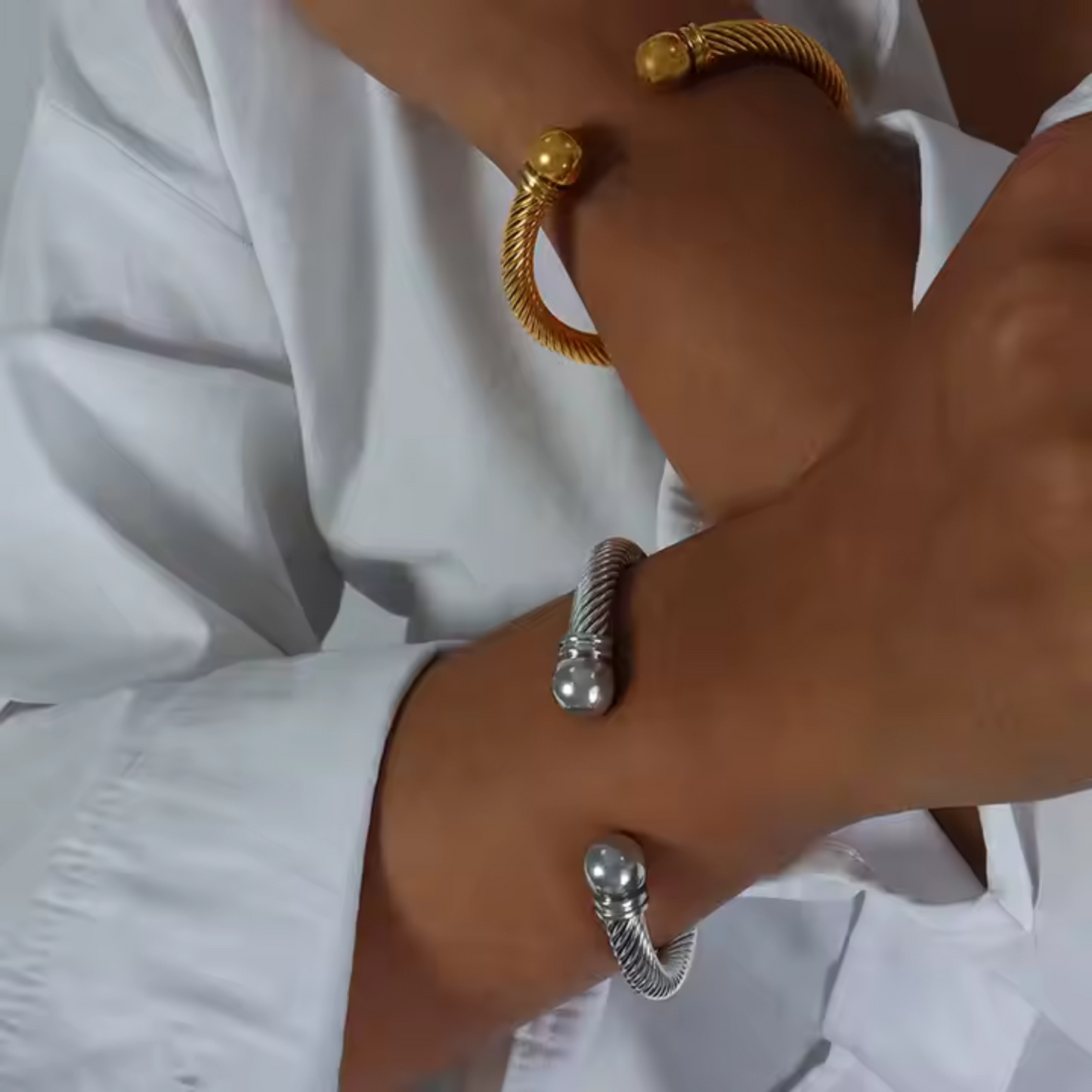 Twisted Cuff Bracelet