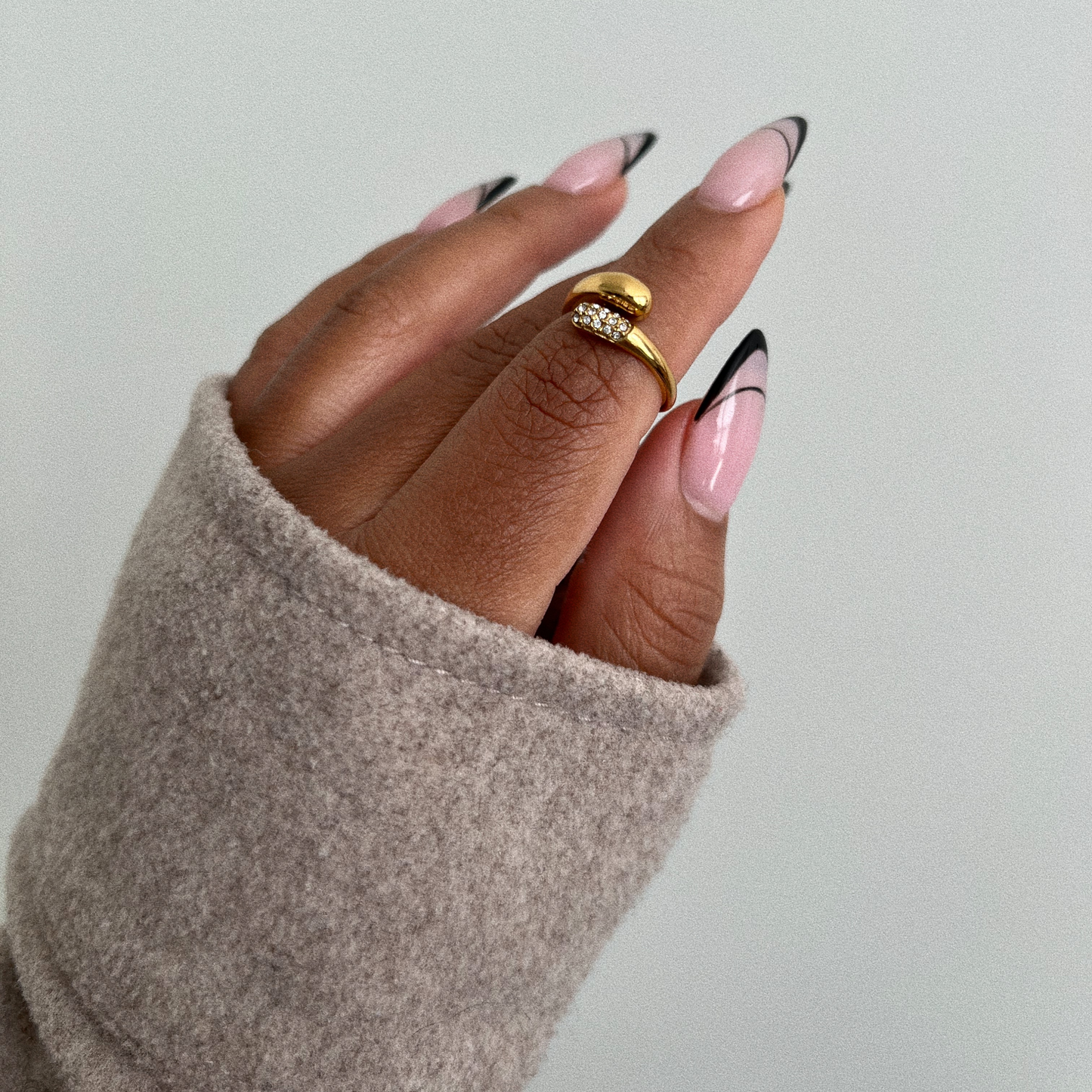 Gilded Adjustable Ring